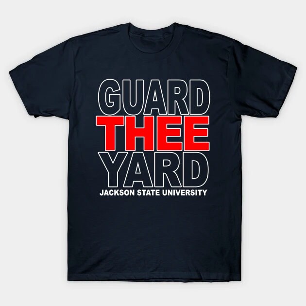 Unisex Jackson State University Guard Thee Yard T-Shirt