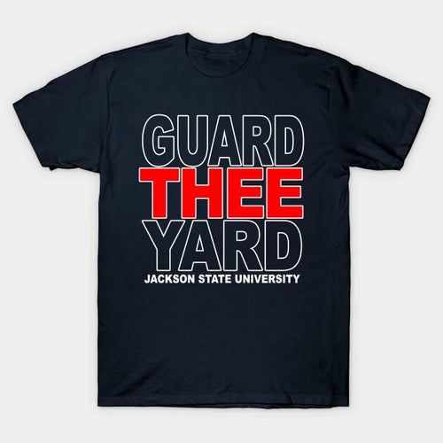 Unisex Jackson State University Guard Thee Yard T-Shirt