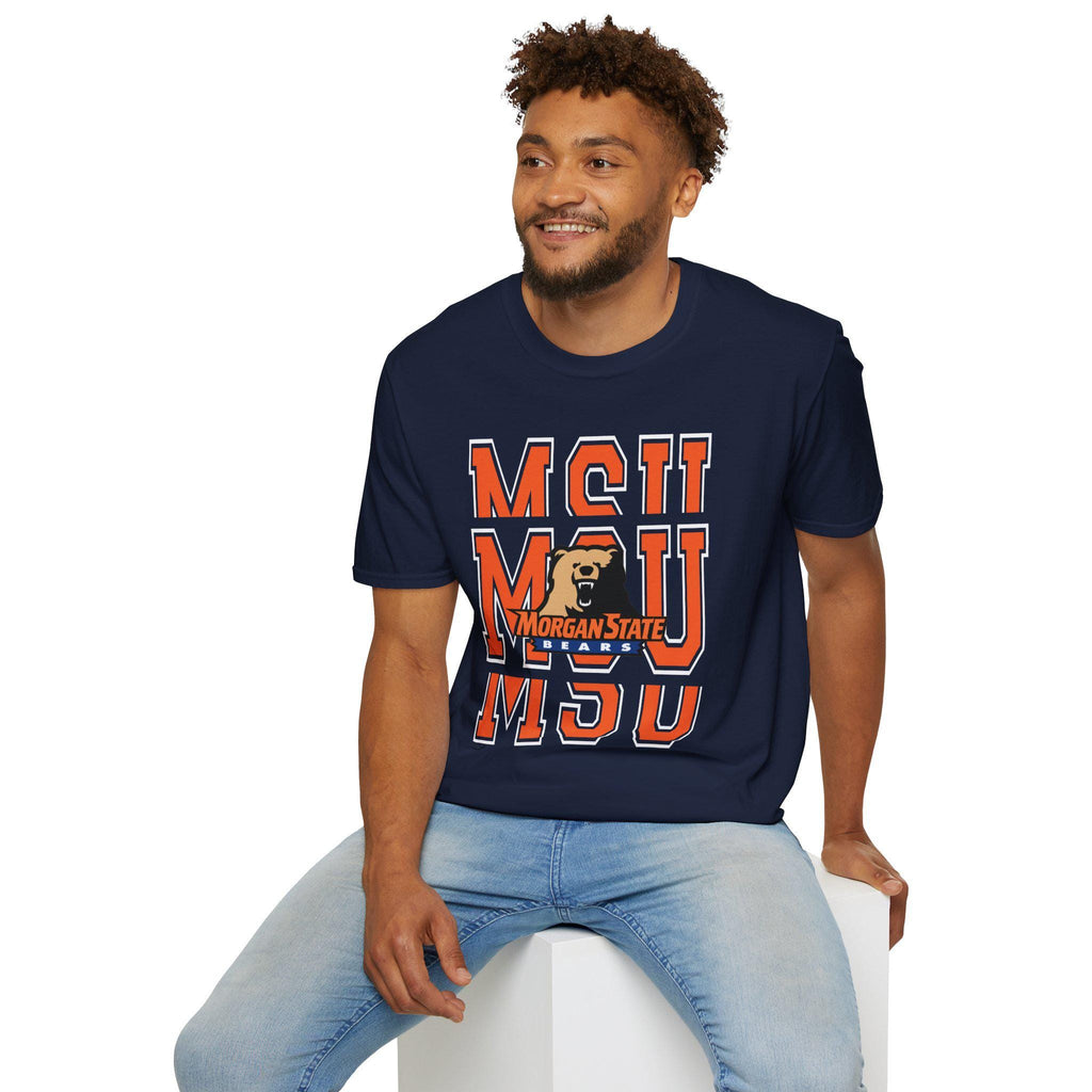 College Spirit Tee, Morgan State University Shirt, MSU Bears Top, Unisex Campus Tee, School Pride Apparel image 5